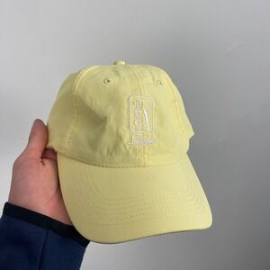 TPC Sawgrass Hat Men's Golf‎ Yellow Performance Adjustable